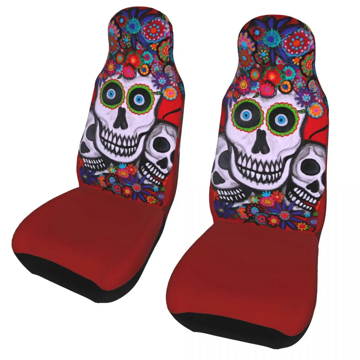 Sugar Skull Universal Car Seat Cover for most cars Women Mexican Car Seats Covers Fiber Car Accessories
Sugar Skull Universal Car Seat Cover for most cars Women Mexican Car Seats Covers Fiber Car Accessories