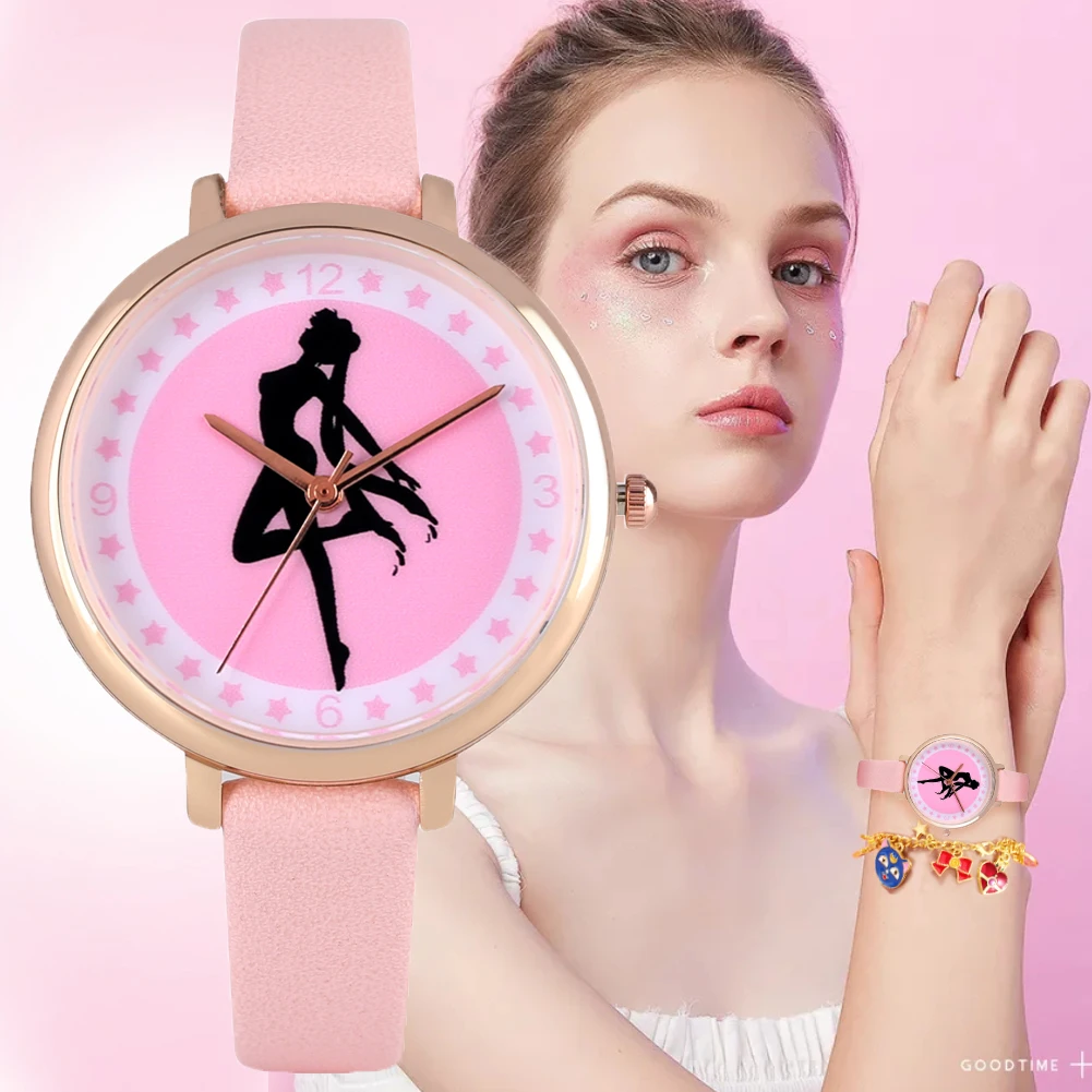 Luxury Women Watches Bracelet Set Ladies Wristwatch Casual Japanese Anime Wrist Quartz Watches Clock Gifts for Girl Montre Femme
Luxury Women Watches Bracelet Set Ladies Wristwatch Casual Japanese Anime Wrist Quartz Watches Clock Gifts for Girl Montre Femme