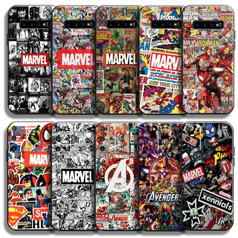 Marvel Comics Logo For Samsung Galaxy S21 S20 Ultra FE 5G S10 10E S9 S8 Plus Lite Phone Case Funda Liquid Silicon Back
Marvel Comics Logo For Samsung Galaxy S21 S20 Ultra FE 5G S10 10E S9 S8 Plus Lite Phone Case Funda Liquid Silicon Back