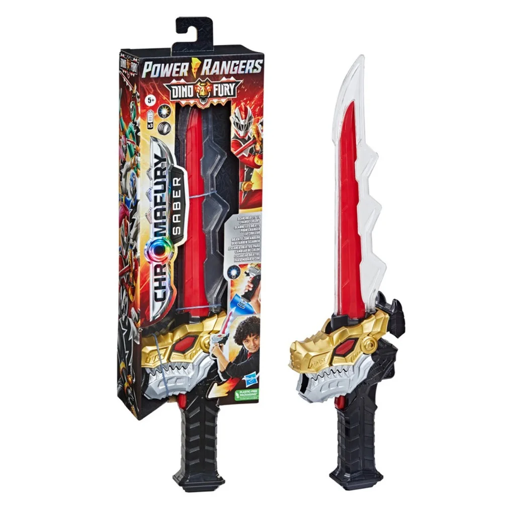 Power Rangers Dino Fury Chromafury Color-Scanning Toy with Lights and Sounds The TV Show hasbro brand original sabers
Power Rangers Dino Fury Chromafury Color-Scanning Toy with Lights and Sounds The TV Show hasbro brand original sabers