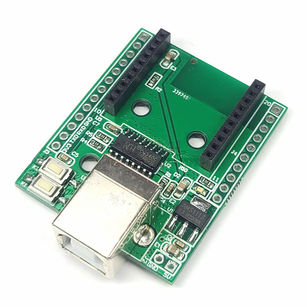 USB Adapter Board for XBEE S2C XBEE-PRO-S2C Module XBEE Adapter with USB Connect Cable CH340 Chip
USB Adapter Board for XBEE S2C XBEE-PRO-S2C Module XBEE Adapter with USB Connect Cable CH340 Chip