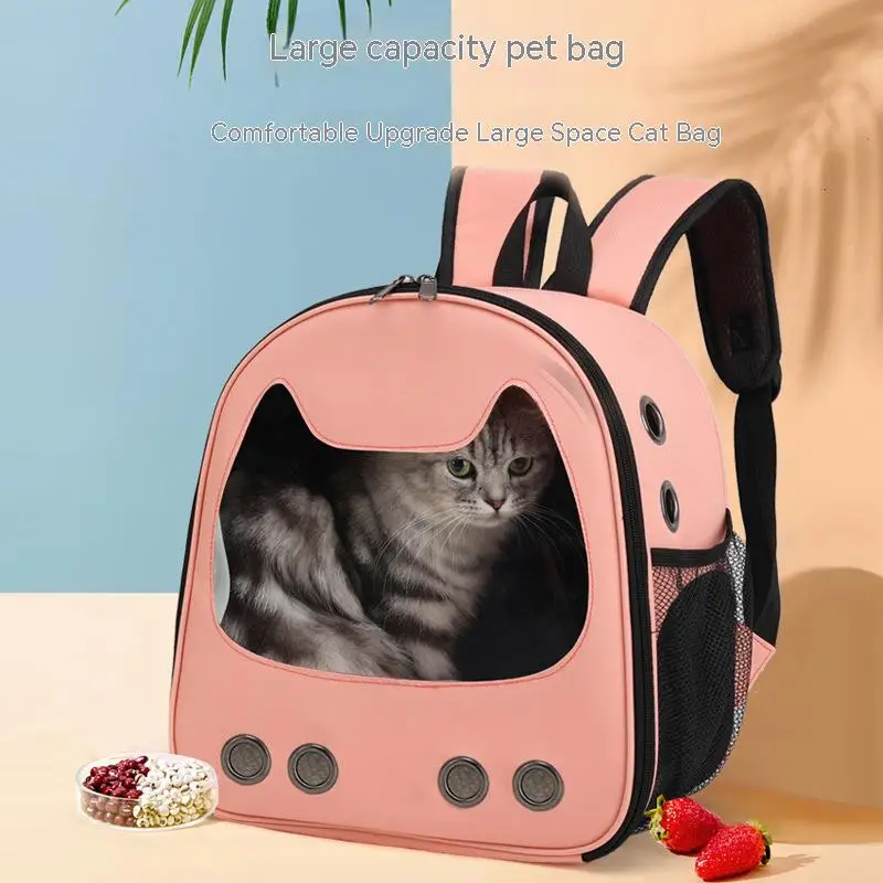 Oulylan Pet Carrier Bag Cat Bag Pets Backpack Outgoing Carry Cats Double Shoulder Bag Travel Breathable Bags Carriers Supplies
Oulylan Pet Carrier Bag Cat Bag Pets Backpack Outgoing Carry Cats Double Shoulder Bag Travel Breathable Bags Carriers Supplies