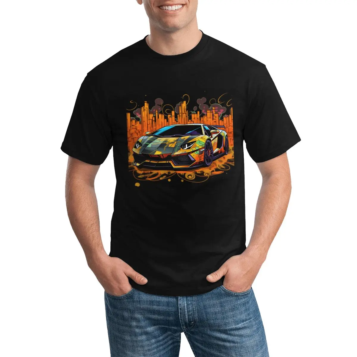 Luxury Sports Car T Shirt Graffiti Cartoon Awesome T-Shirt Crew Neck Graphic Tee Shirt Cotton Popular Tops 3XL 4XL 5XL
Luxury Sports Car T Shirt Graffiti Cartoon Awesome T-Shirt Crew Neck Graphic Tee Shirt Cotton Popular Tops 3XL 4XL 5XL