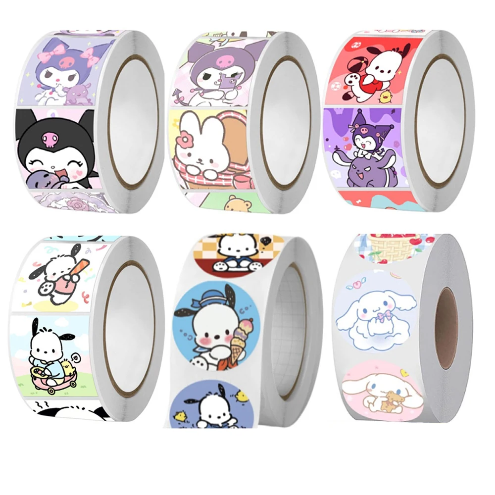 500pcs Children's Cartoon Sanrio Cute Kuromi Stickers Roll Kindergarten Inspirational Little Red Flower Reward Baby Stickers Toy
500pcs Children's Cartoon Sanrio Cute Kuromi Stickers Roll Kindergarten Inspirational Little Red Flower Reward Baby Stickers Toy