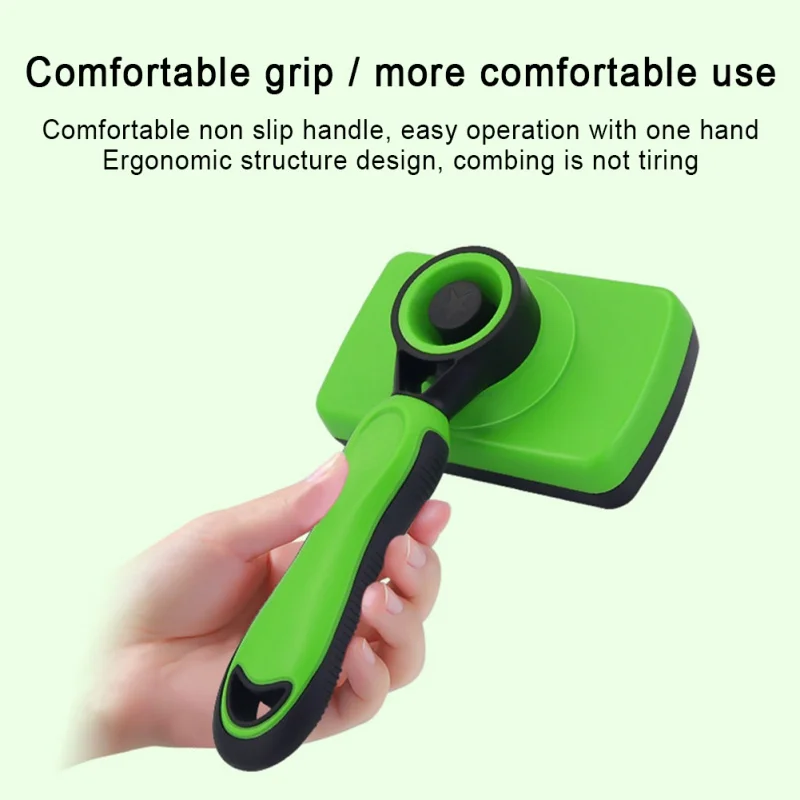 Pet Cat Brush Cat Comb Pet Grooming Cleaning Comb Cats Hair Brush Self-Cleaning Slicker Brush For Dogs Cats Pet Accessories
Pet Cat Brush Cat Comb Pet Grooming Cleaning Comb Cats Hair Brush Self-Cleaning Slicker Brush For Dogs Cats Pet Accessories