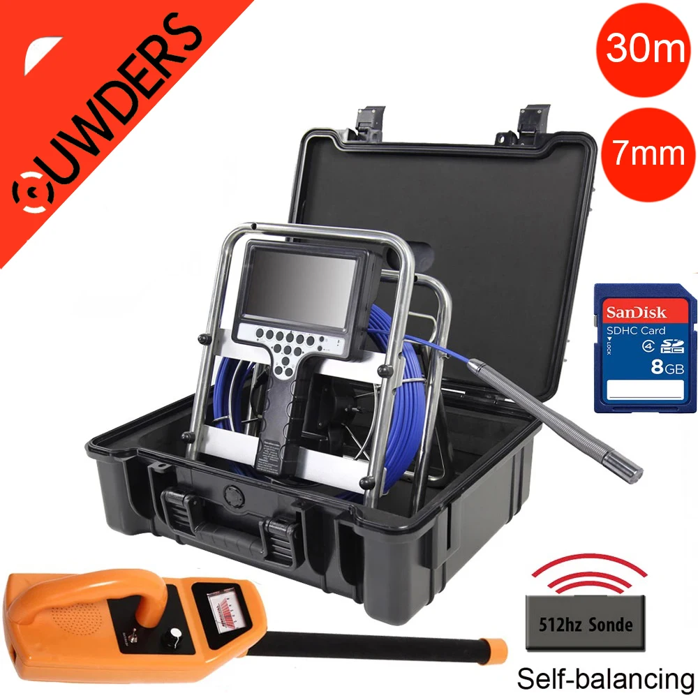 23mm Auto self balancing Endoscope camera pipe inspection camera 7mm soft cable with 512hz sonda transmitter 512hz locator
23mm Auto self balancing Endoscope camera pipe inspection camera 7mm soft cable with 512hz sonda transmitter 512hz locator