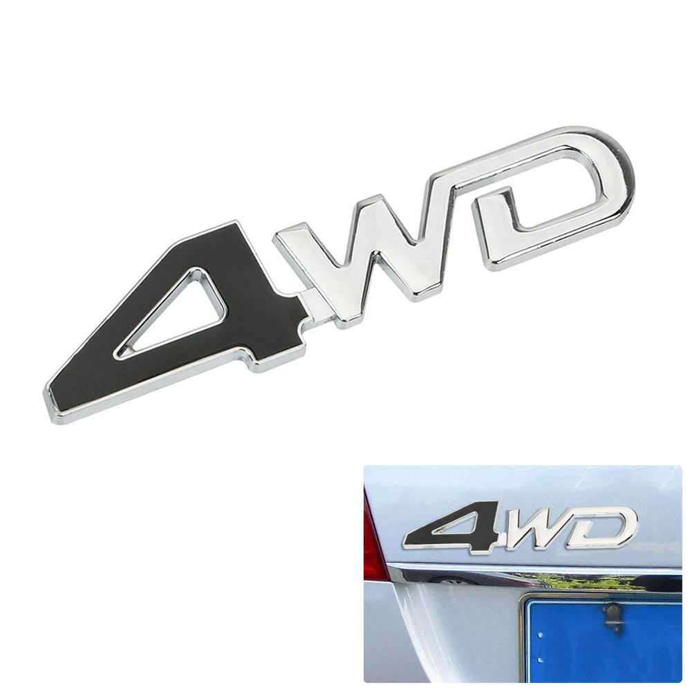 3D Stickers Metal Emblem Car Tail Trunk Side Fender Badge Decal 4WD Logo Sticker Black Durable And Practical Tools Durable
3D Stickers Metal Emblem Car Tail Trunk Side Fender Badge Decal 4WD Logo Sticker Black Durable And Practical Tools Durable