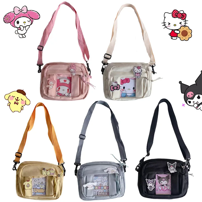 Kawaii Sanrioed Mymelody Cinnamoroll Kuromi Cute Cartoon Shoulder Bag Messenger Bag Jk Anime College Style Girl Heart Bag Gift
Kawaii Sanrioed Mymelody Cinnamoroll Kuromi Cute Cartoon Shoulder Bag Messenger Bag Jk Anime College Style Girl Heart Bag Gift