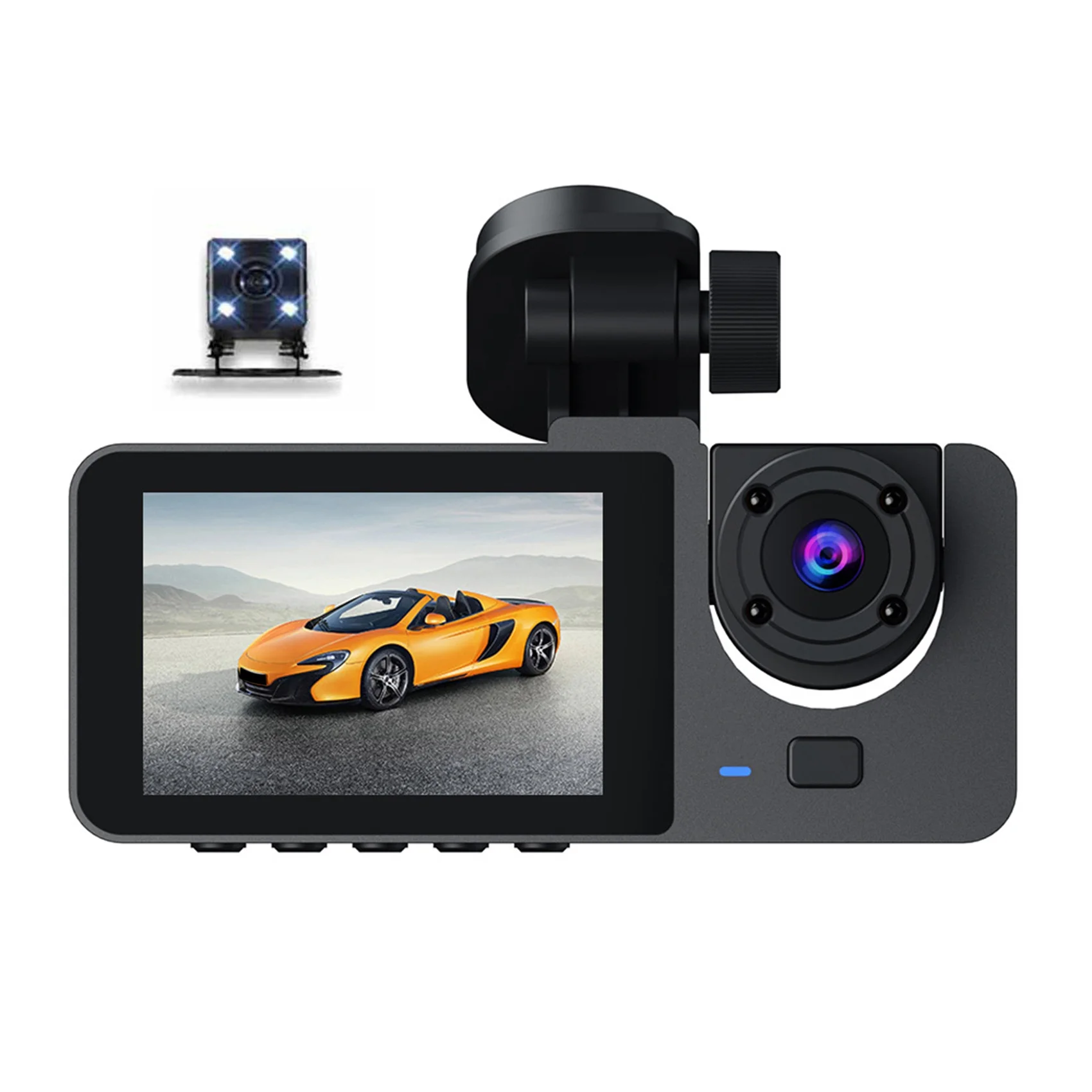 Автомобильный видеорегистратор 3 в 1 FHD 1080P 3 камера Автомобильный видеорегистратор камера заднего вида с задней линзой ночного видения для а...
Автомобильный видеорегистратор 3 в 1 FHD 1080P 3 камера Автомобильный видеорегистратор камера заднего вида с задней линзой ночного видения для а...