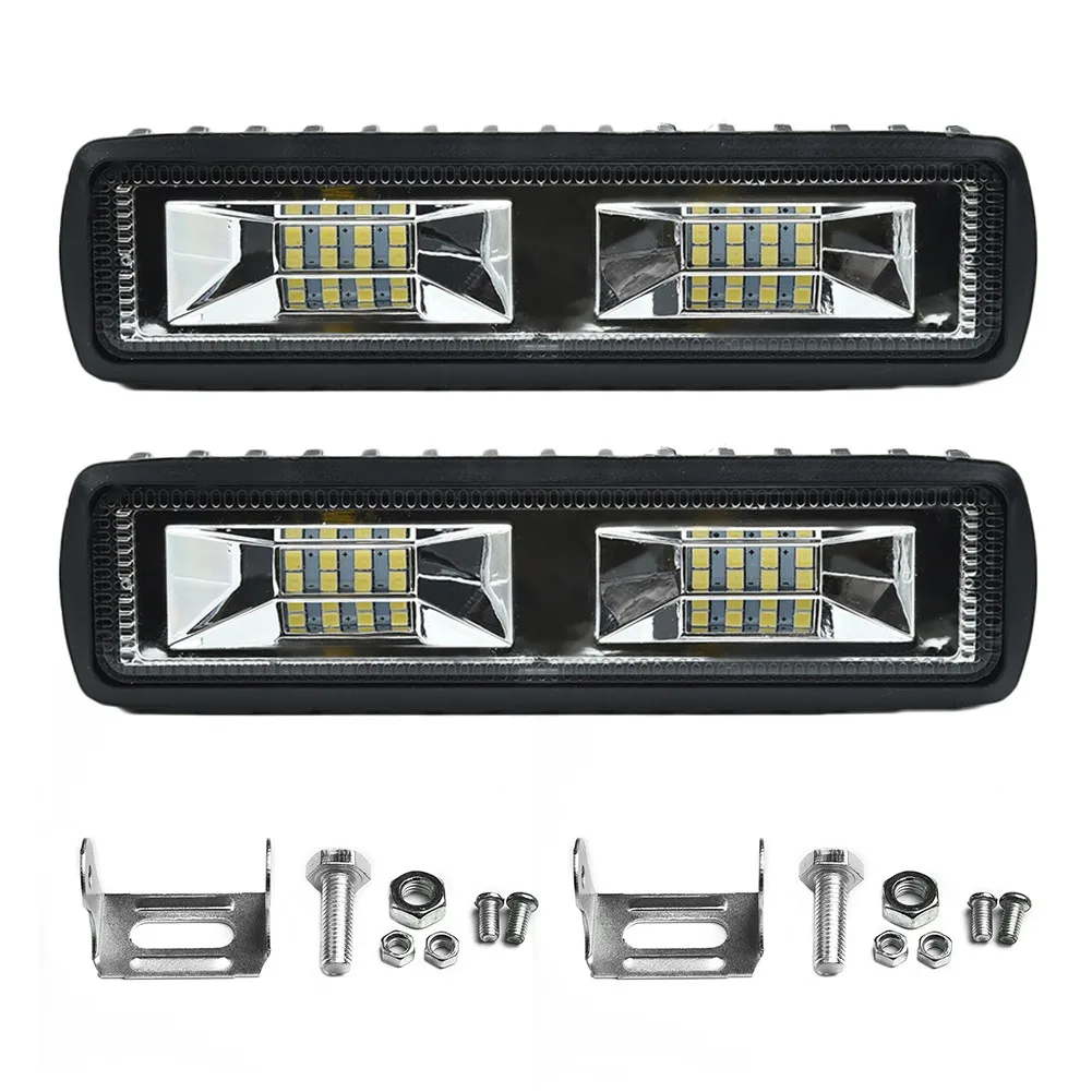 2x 12V 16LED 18W Car Work Light 6500K Auto Bar Spot Beam Driving Fog Lamp Super Bright Waterproof Headlights For SUV Off-Road
2x 12V 16LED 18W Car Work Light 6500K Auto Bar Spot Beam Driving Fog Lamp Super Bright Waterproof Headlights For SUV Off-Road
