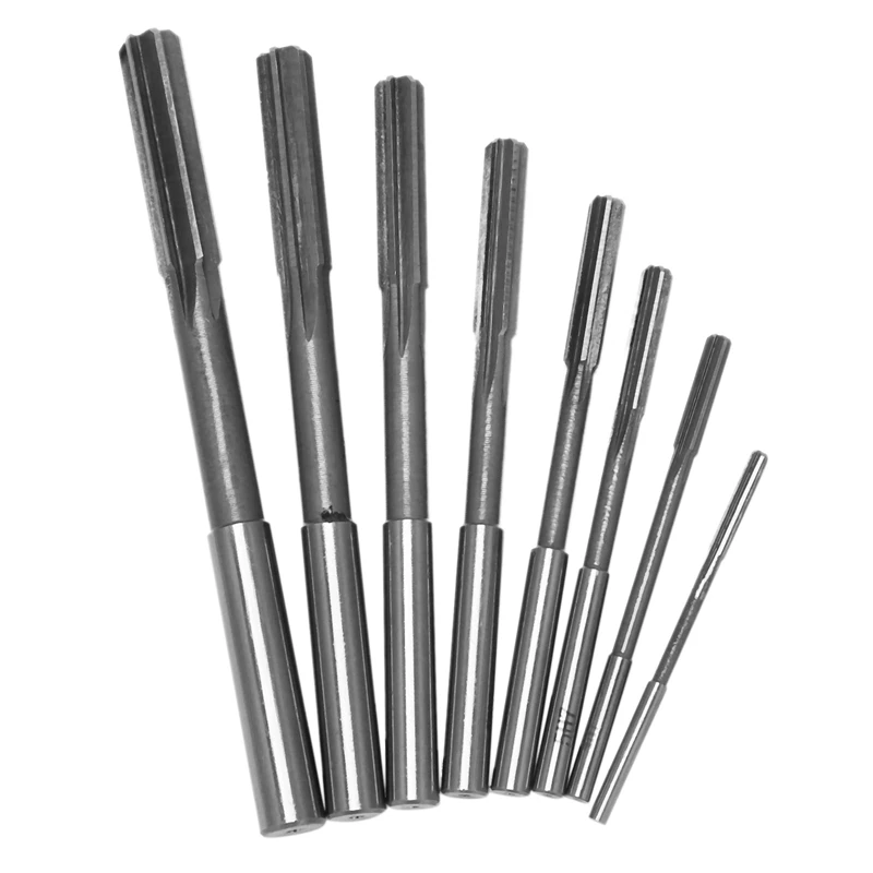 8Pcs/Set HSS H7 Machine Reamer Straight Shank Chucking Reamers Set Cutter Tool 3/4/5/6/7/8/9/10Mm
8Pcs/Set HSS H7 Machine Reamer Straight Shank Chucking Reamers Set Cutter Tool 3/4/5/6/7/8/9/10Mm