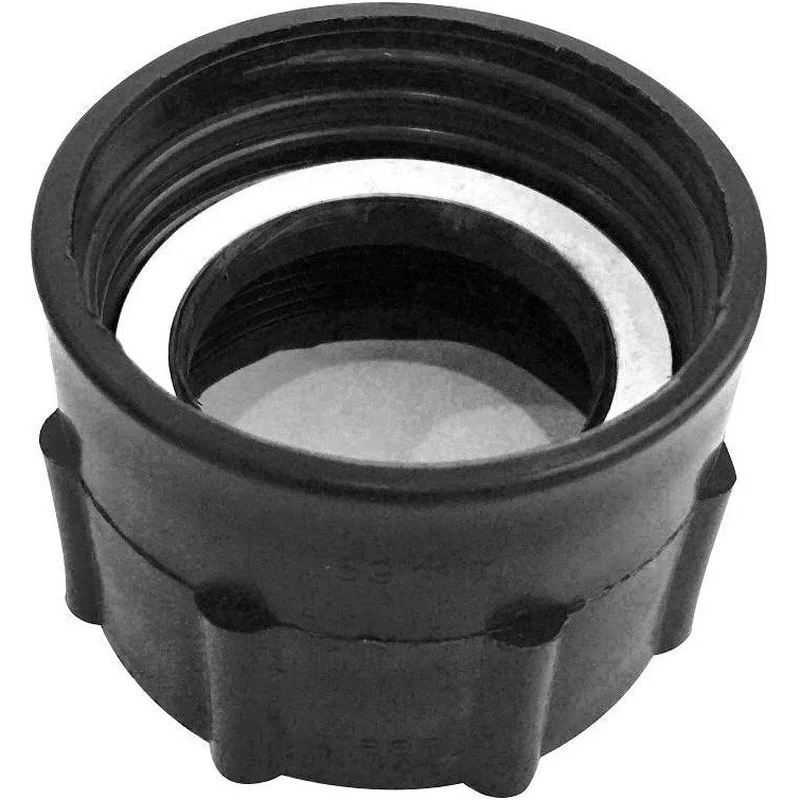IBC Tote Tank Adapter/Fitting Connector 2" BSP Female to 59mm Female Plastic Drum Coupling
IBC Tote Tank Adapter/Fitting Connector 2" BSP Female to 59mm Female Plastic Drum Coupling