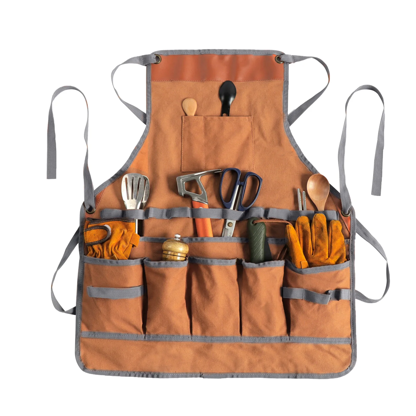 Canvas Apron Cooking Outdoor Barbecue Woodworking Gift Picnic Painting Tool Storage Camping Portable Work Artist Multipurpose
Canvas Apron Cooking Outdoor Barbecue Woodworking Gift Picnic Painting Tool Storage Camping Portable Work Artist Multipurpose