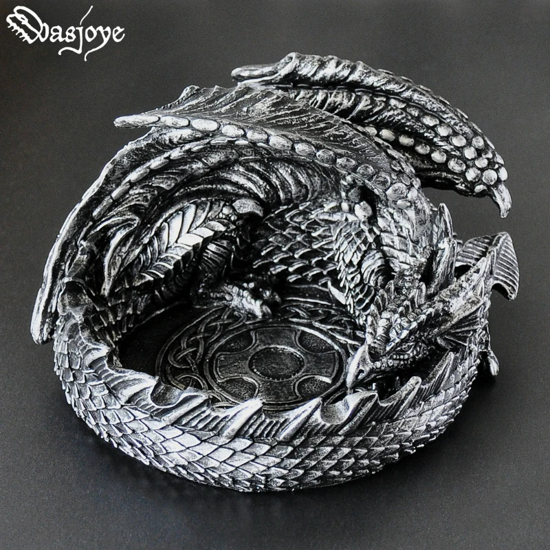Creative Dragon European Ashtray Creative Fashion Desk Accessories Room Decorated Resin Ashtray Christmas Gift
Creative Dragon European Ashtray Creative Fashion Desk Accessories Room Decorated Resin Ashtray Christmas Gift