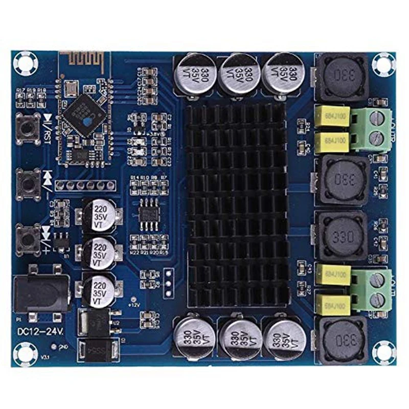 Bluetooth-усилитель, цифровая аудиоплата XH-M548, Плата усилителя, двухканальная Φ Moudle
Bluetooth-усилитель, цифровая аудиоплата XH-M548, Плата усилителя, двухканальная Φ Moudle