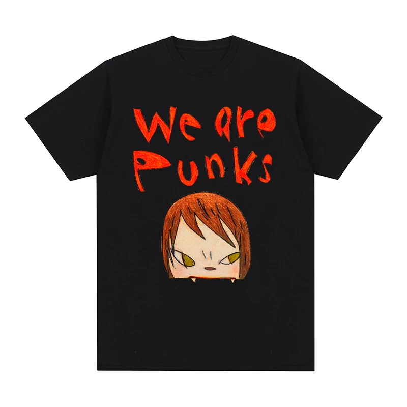 Yoshitomo Nara We Are Punks Kawaii Cute Anime T-shirt Cotton Men T shirt New TEE TSHIRT Womens Tops
Yoshitomo Nara We Are Punks Kawaii Cute Anime T-shirt Cotton Men T shirt New TEE TSHIRT Womens Tops