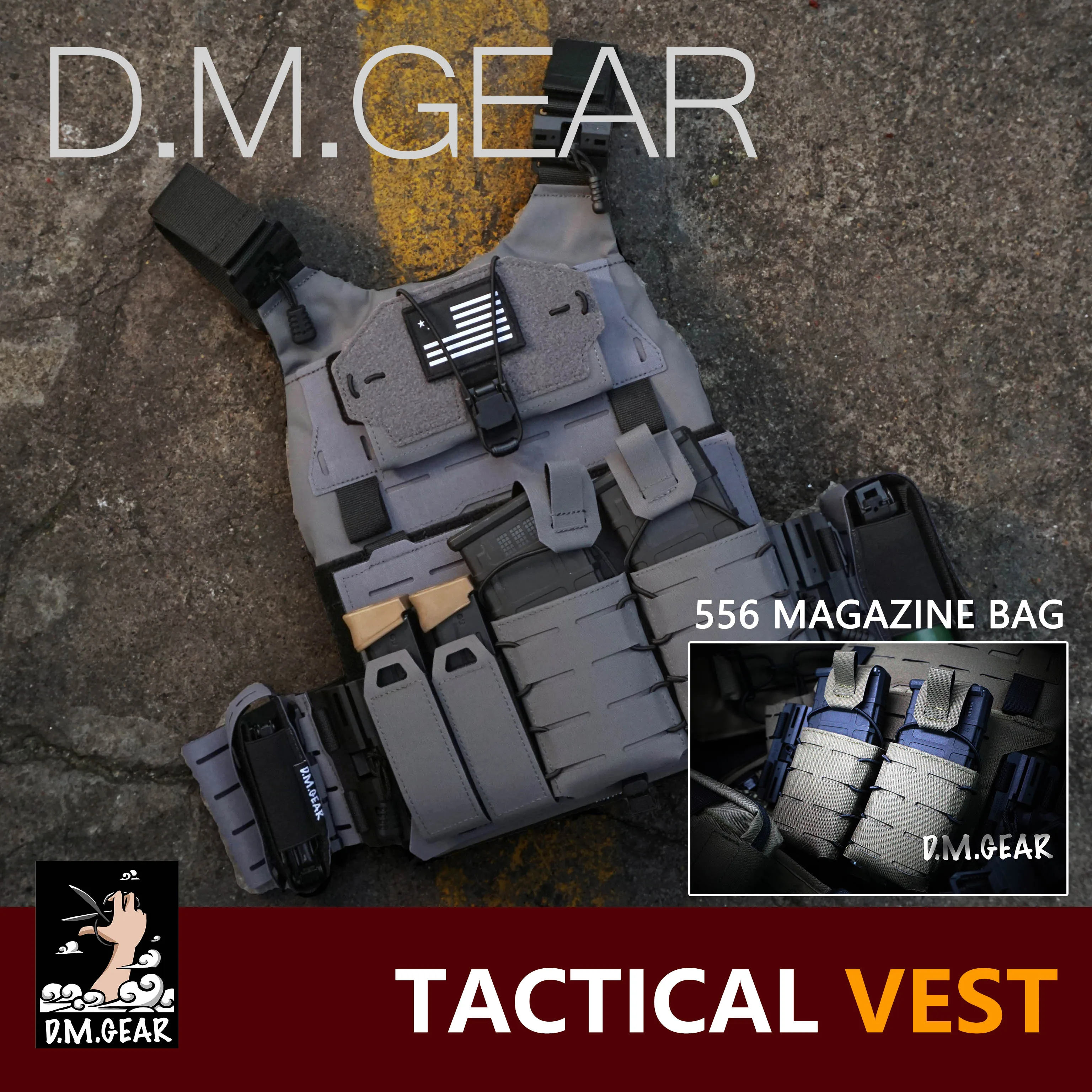 Магнитный тактический жилет DMgear, камуфляжный быстросъемный + Универсальный комплект 556/762, облегченная модульная система переноски снаряже...
Магнитный тактический жилет DMgear, камуфляжный быстросъемный + Универсальный комплект 556/762, облегченная модульная система переноски снаряже...