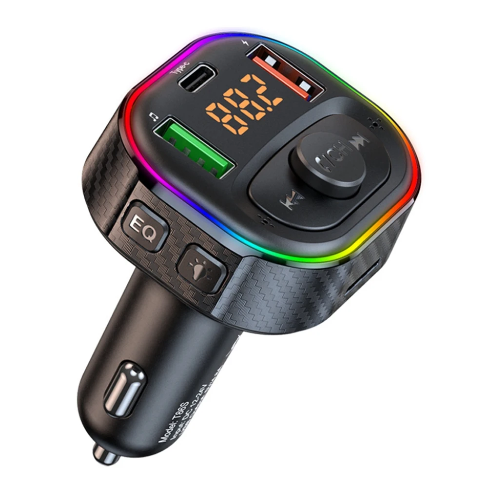 Автомобильный Bluetooth FM-трансмиттер T86S, PD Type-C QC3.0 4.8A, двойное зарядное устройство USB, mp3-плеер, цветной фотоадаптер, гарнитура
Автомобильный Bluetooth FM-трансмиттер T86S, PD Type-C QC3.0 4.8A, двойное зарядное устройство USB, mp3-плеер, цветной фотоадаптер, гарнитура