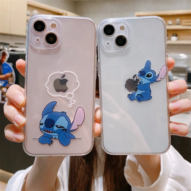 Disney Stitch Transparent Case For iPhone 14 11 12 13 Pro MAX Mini XR XS 6 6S 7 8 Plus SE 20 Cute Cartoon TPU Clear Cover Gifts
Disney Stitch Transparent Case For iPhone 14 11 12 13 Pro MAX Mini XR XS 6 6S 7 8 Plus SE 20 Cute Cartoon TPU Clear Cover Gifts