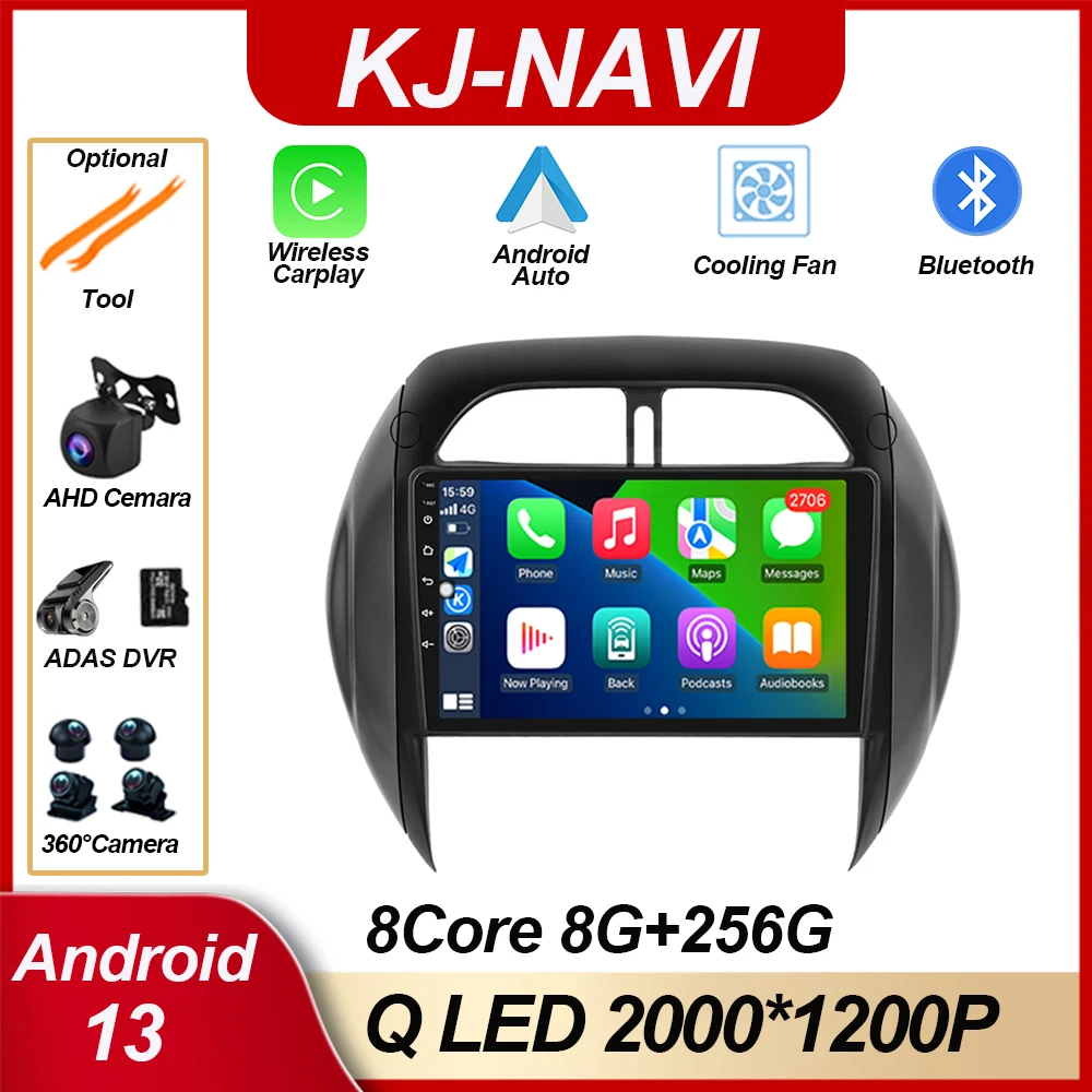 Android 13 для Toyota RAV4 2003-2005 Carplay разрешение 9 дюймов 8 ядер WIFI Bluetooth навигация GPS вентилятор Система радио мультимедиа
Android 13 для Toyota RAV4 2003-2005 Carplay разрешение 9 дюймов 8 ядер WIFI Bluetooth навигация GPS вентилятор Система радио мультимедиа
