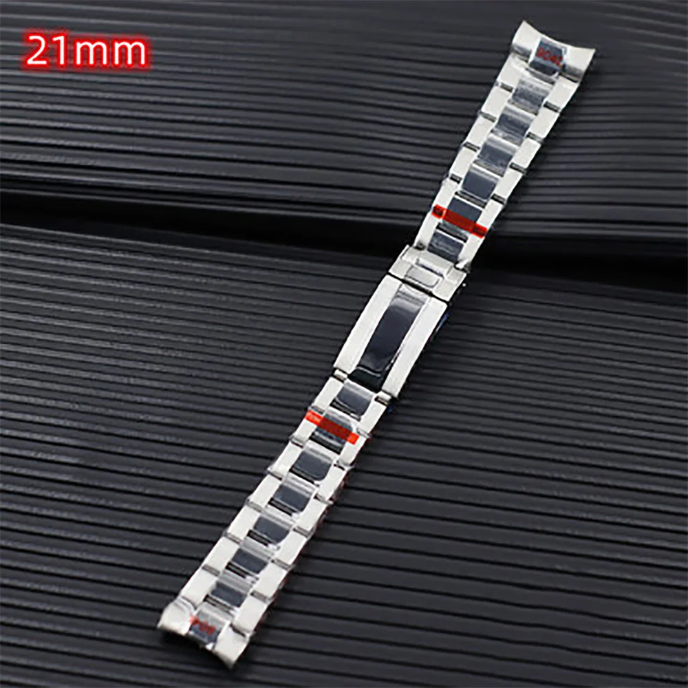 21MM Adjustable Watch Strap Steel Modified Strap Dive Watch Band for 41MM Calendar Watch Case
21MM Adjustable Watch Strap Steel Modified Strap Dive Watch Band for 41MM Calendar Watch Case