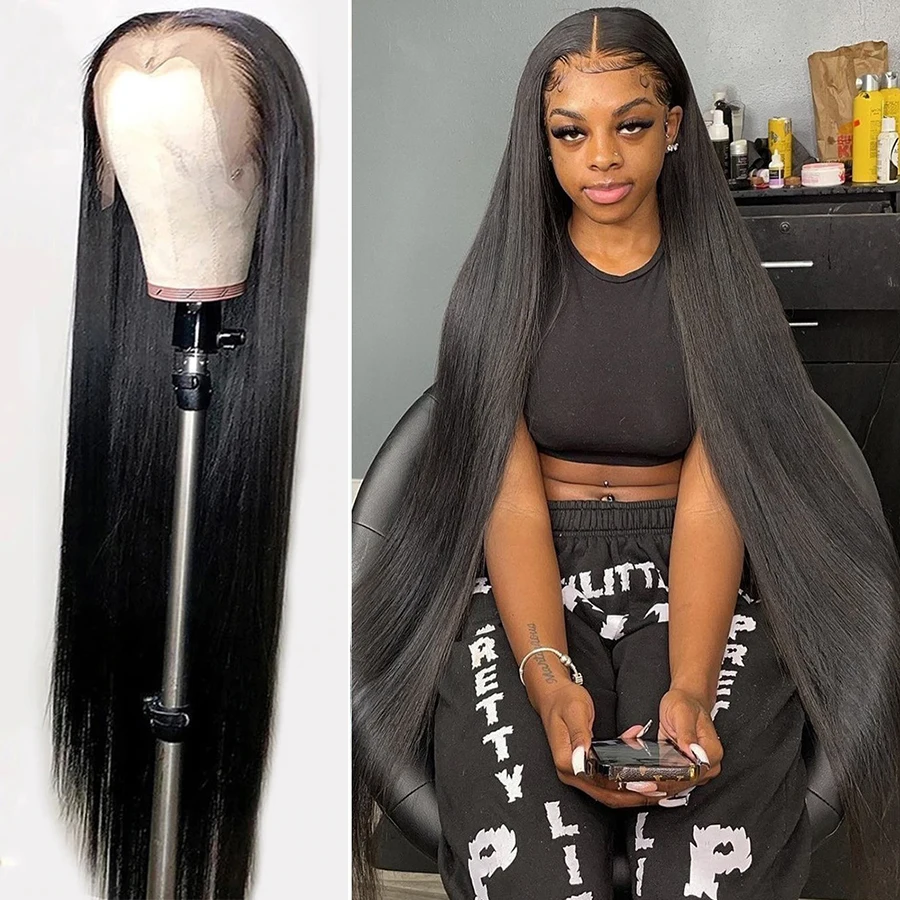 Bone Straight 13x4 Lace Frontal Wig 28 30 32 40 Inch Transparent Brazilian Human Hair Wigs For Women HD 4x4 5x5 Lace Closure Wig
Bone Straight 13x4 Lace Frontal Wig 28 30 32 40 Inch Transparent Brazilian Human Hair Wigs For Women HD 4x4 5x5 Lace Closure Wig