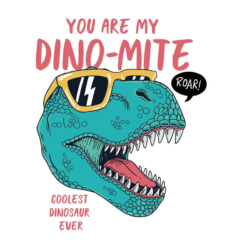 Lettering Dinosaur Heat Transfer Logo Clothing Print Pattern Sticker DIY Clothing Accessories Offset Iron-on Fabric Sticker
Lettering Dinosaur Heat Transfer Logo Clothing Print Pattern Sticker DIY Clothing Accessories Offset Iron-on Fabric Sticker