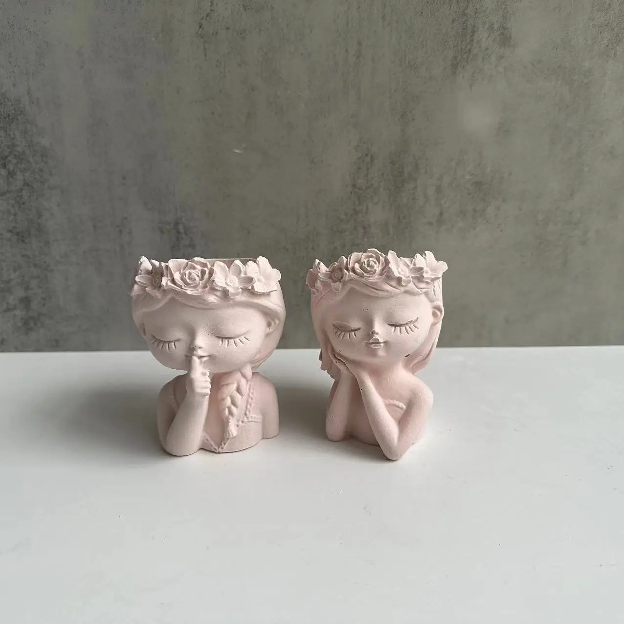 DIY Girl Flower Pot Silicone Mold Succulent Grass Flowerpot Gypsum Cement Abrasive Ornament Mould Garden Decoration 2023 New
DIY Girl Flower Pot Silicone Mold Succulent Grass Flowerpot Gypsum Cement Abrasive Ornament Mould Garden Decoration 2023 New