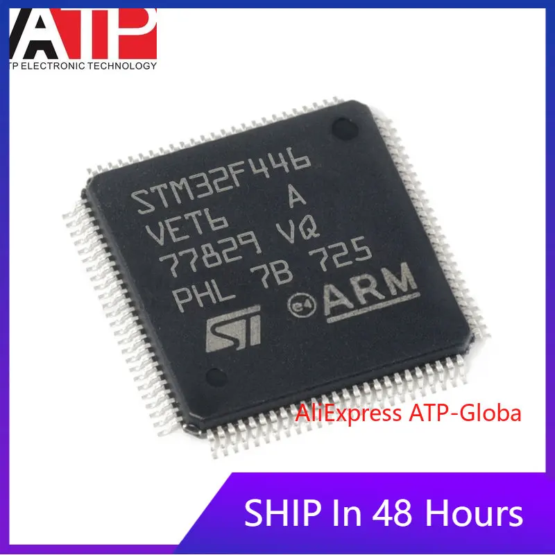 Микроконтроллер STM32F446VET6 LQFP-100 STM32F446, чип микроконтроллера, интегральная схема, новая оригинальная деталь, 1-100 шт.
Микроконтроллер STM32F446VET6 LQFP-100 STM32F446, чип микроконтроллера, интегральная схема, новая оригинальная деталь, 1-100 шт.