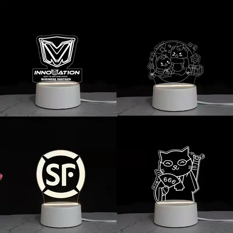 Acrylic USB LED Night Lights Neon Sign Lamp Xmas Christmas Decorations for Home Bedroom Birthday Decor Wedding Gifts
Acrylic USB LED Night Lights Neon Sign Lamp Xmas Christmas Decorations for Home Bedroom Birthday Decor Wedding Gifts