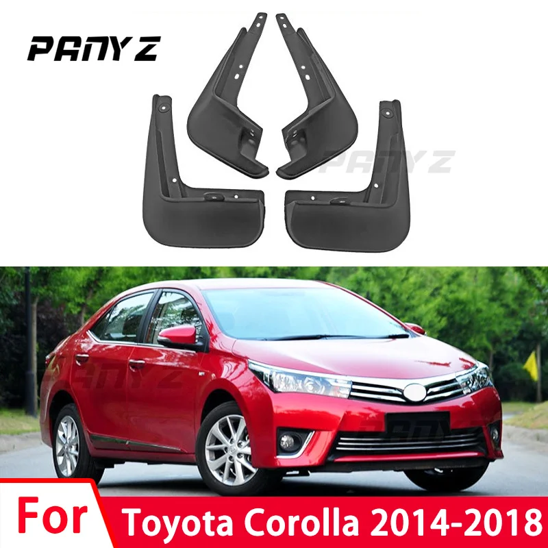 Брызговики для Toyota Corolla 2014-2018, грязеотталкивающие Брызговики, передние и задние брызговики, автомобильные аксессуары
Брызговики для Toyota Corolla 2014-2018, грязеотталкивающие Брызговики, передние и задние брызговики, автомобильные аксессуары