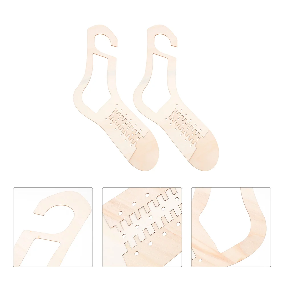 2 Pair Sock Knitting Model Wooden Blockers Stocking Display Models Hand Knitted Molds Braid Tool Blocking Forms Props
2 Pair Sock Knitting Model Wooden Blockers Stocking Display Models Hand Knitted Molds Braid Tool Blocking Forms Props