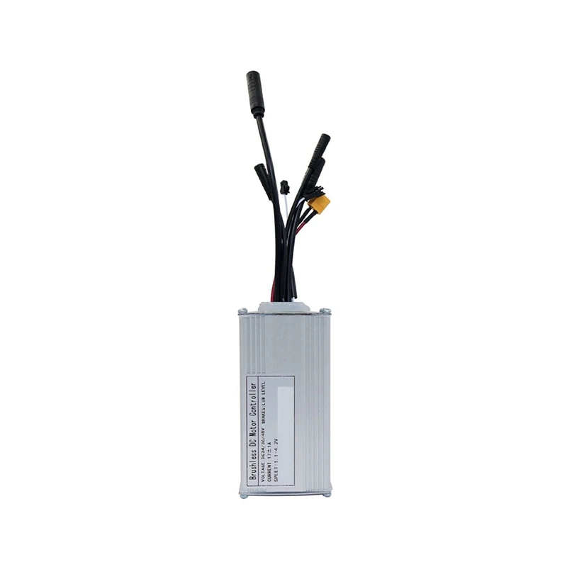 1 PCS Suitable For 24V36V48V-17A 250+350W Sine Wave Three-Mode Controller Silver&Black Waterproof Connector
1 PCS Suitable For 24V36V48V-17A 250+350W Sine Wave Three-Mode Controller Silver&Black Waterproof Connector