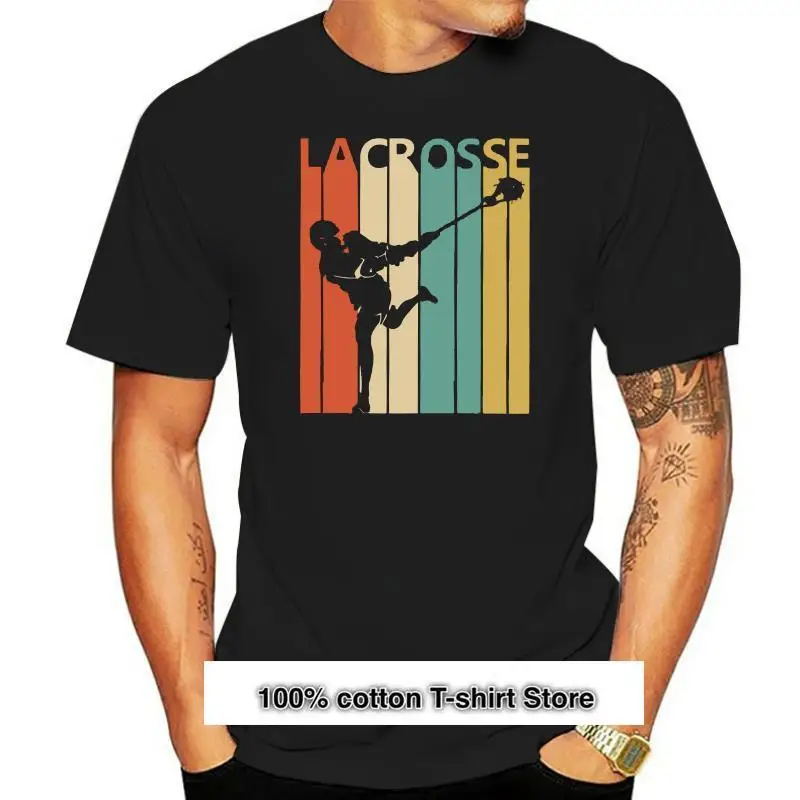 Camiseta Vintage de Lacrosse, camisa deportiva de equipo, estampada Digital, 100% algodón, Tops de tela suave
Camiseta Vintage de Lacrosse, camisa deportiva de equipo, estampada Digital, 100% algodón, Tops de tela suave