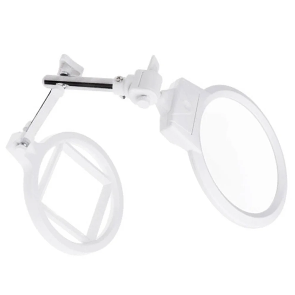 Hands Free Magnifying Glass with LED Lamp Adjustable Reading Magnifier Lamp
Hands Free Magnifying Glass with LED Lamp Adjustable Reading Magnifier Lamp