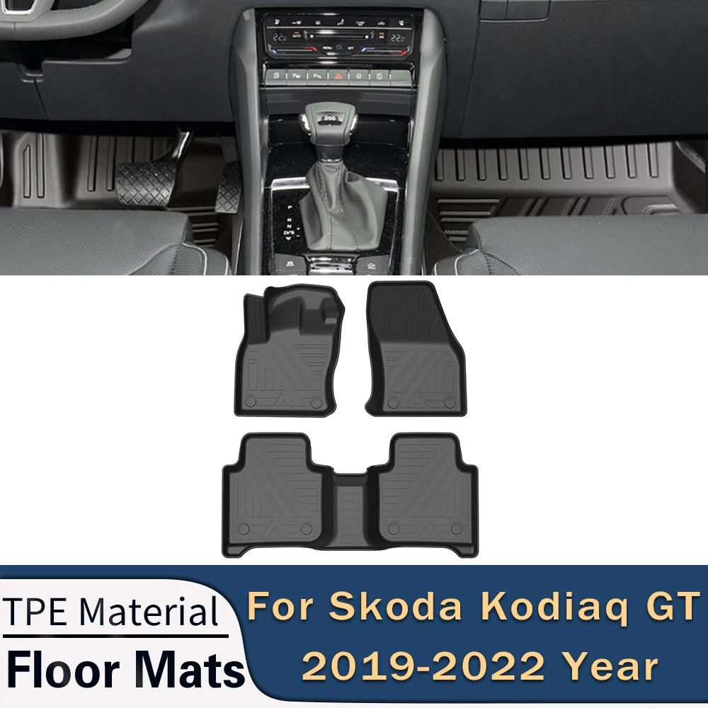 Автомобильные коврики для Skoda Kodiaq GT 2019-2023, всесезонные коврики для ног из ТПЭ, коврики без запаха, водонепроницаемые аксессуары для интерьер...
Автомобильные коврики для Skoda Kodiaq GT 2019-2023, всесезонные коврики для ног из ТПЭ, коврики без запаха, водонепроницаемые аксессуары для интерьер...