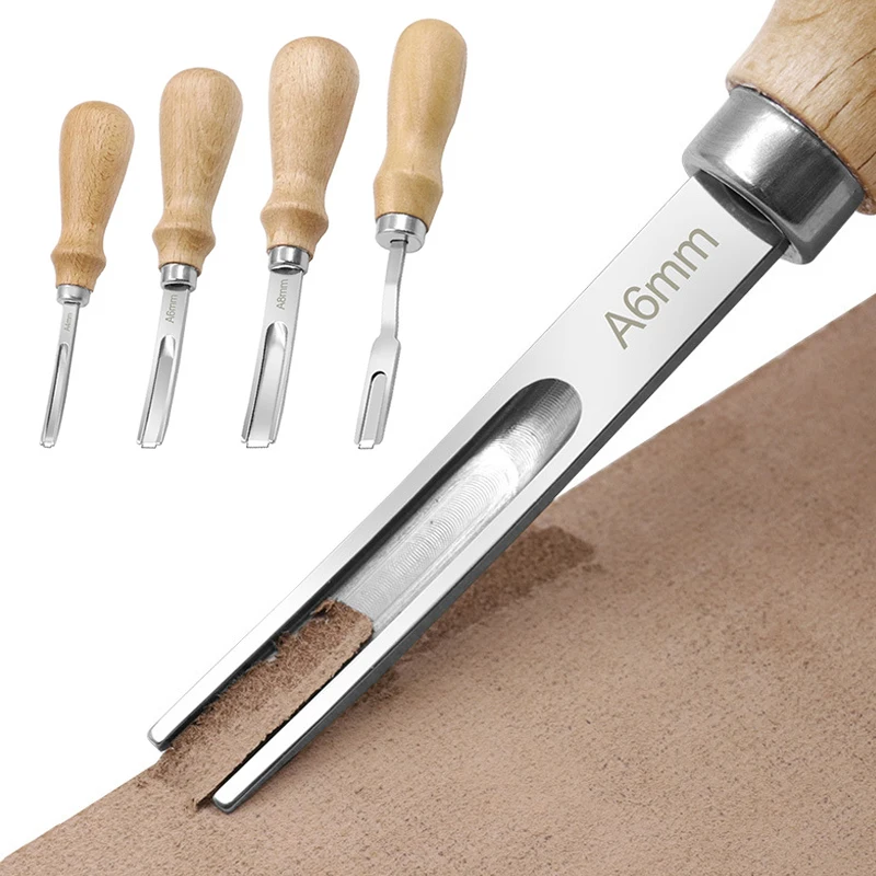 3 Size DIY Cutting Skiving Beveling Knife Hand Craft Tool with Wood Handle Leather Craft Edge Beveler Practical A4mm A6mm A8mm
3 Size DIY Cutting Skiving Beveling Knife Hand Craft Tool with Wood Handle Leather Craft Edge Beveler Practical A4mm A6mm A8mm