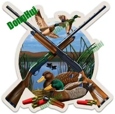 

Duck Hunting Car Stickers hunting enthusiast Rear Windshield Helmet Tablet Camper Van Skateboard Motorcycle Karts Decals