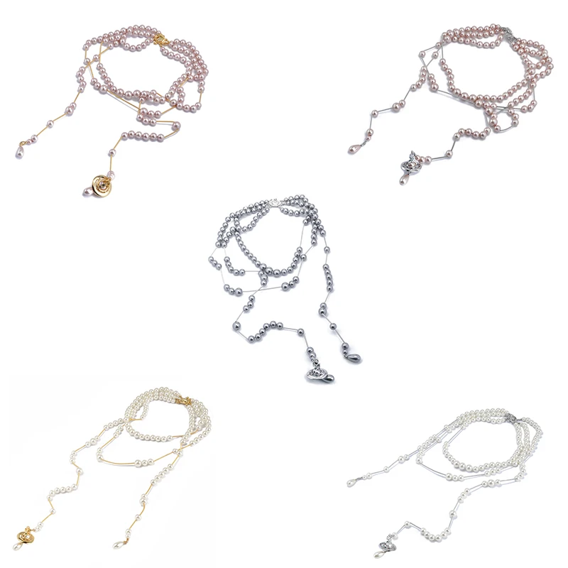 vivienne westwoo VVA Luxurious Style Broken Pearl Saturn Necklace Carved Edition High Sense Pendant Banquet Essential Item
vivienne westwoo VVA Luxurious Style Broken Pearl Saturn Necklace Carved Edition High Sense Pendant Banquet Essential Item