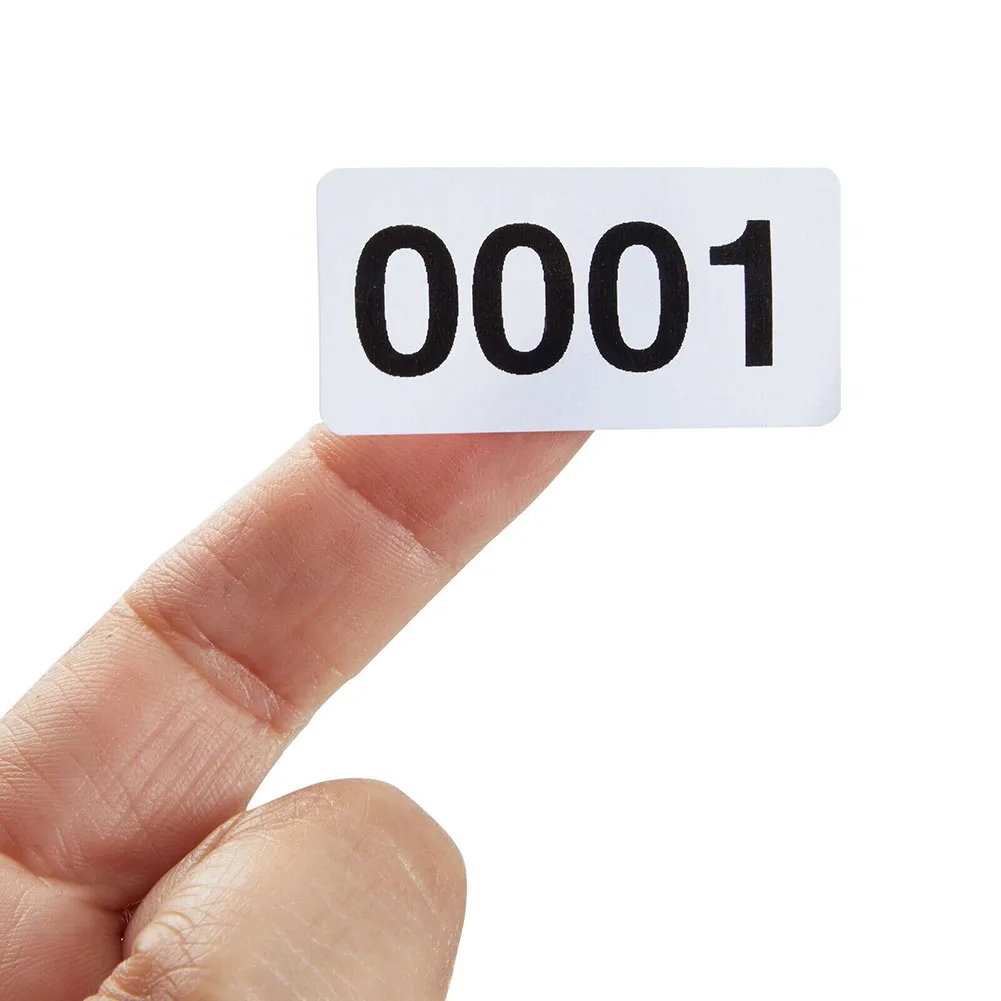 Plant Labels Number Stickers 0001-1000 1 Roll 40*20mm Consecutive Inventory For Labeling High Quality Material
Plant Labels Number Stickers 0001-1000 1 Roll 40*20mm Consecutive Inventory For Labeling High Quality Material