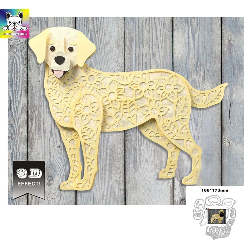 Новая металлическая форма для резки 3d рисунка Лабрадора собаки используется для процесса резки бумаги и печати карт, тиснения, декора и печ...
Новая металлическая форма для резки 3d рисунка Лабрадора собаки используется для процесса резки бумаги и печати карт, тиснения, декора и печ...