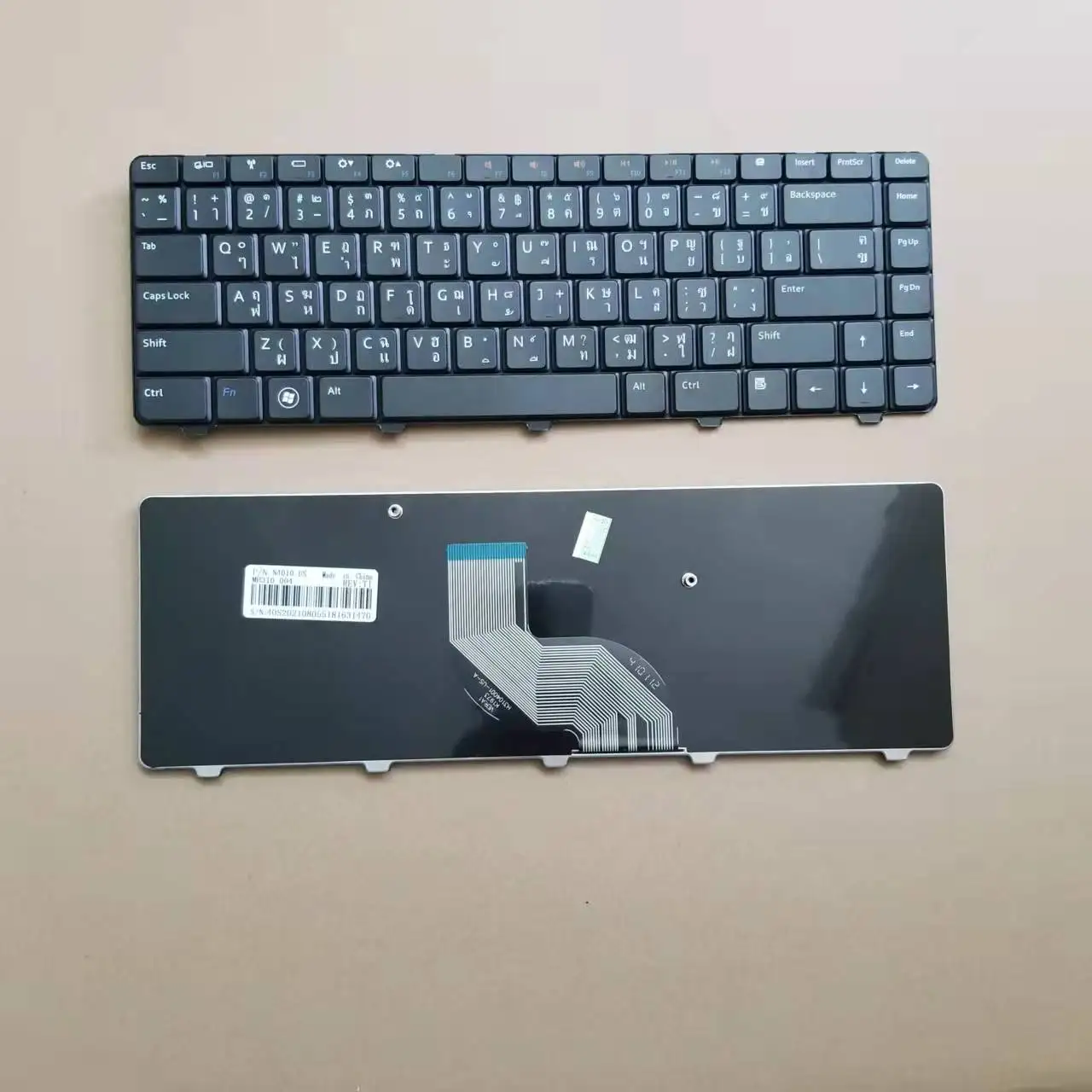 

Новая тайская клавиатура для Dell Inspiron 14V 14R 4010 N4010 N4030 N5030 M5030 TI คียียчерная