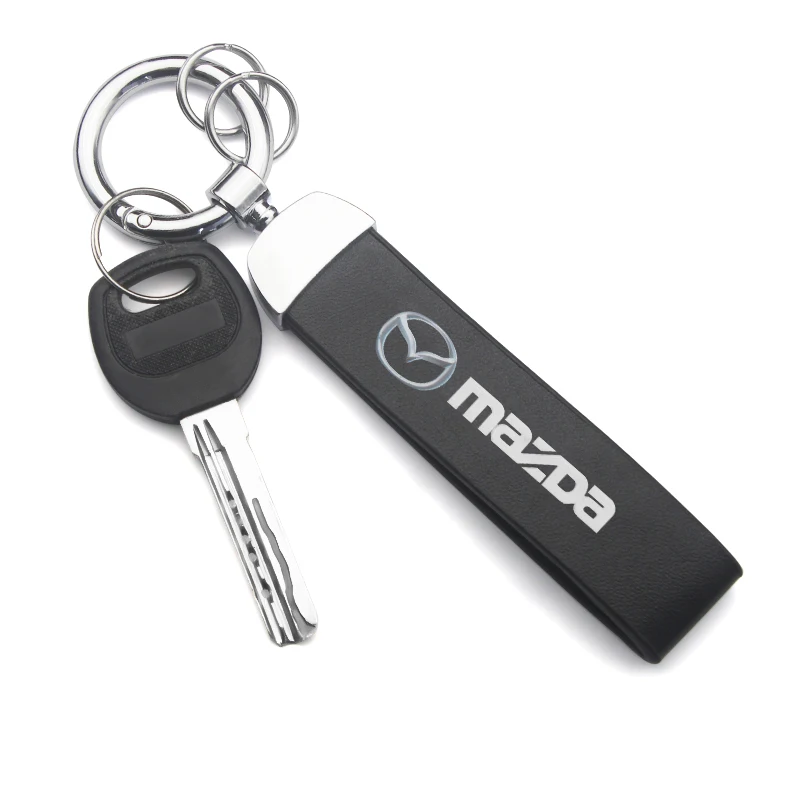 New Leather Car Key Ring Men Women Rope Waist Key Chain Charm Hey Holder Gift Jewelry For Mazda Atenza Axela Speed CX4 CX5 CX8 2
New Leather Car Key Ring Men Women Rope Waist Key Chain Charm Hey Holder Gift Jewelry For Mazda Atenza Axela Speed CX4 CX5 CX8 2