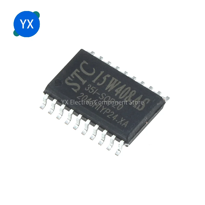 5PCS STC15W408AS Macro Crystal Single Chip Microcomputer STC15W408AS-35I-SOP16 STC15W408AS-35I-SOP20 STC15W408AS-35I-SOP28
5PCS STC15W408AS Macro Crystal Single Chip Microcomputer STC15W408AS-35I-SOP16 STC15W408AS-35I-SOP20 STC15W408AS-35I-SOP28