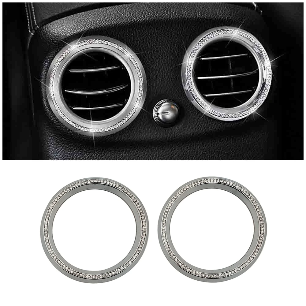 For Mercedes Benz E Class W213 2016-2019 Rear Seat Air Conditioner AC Outlet Vent Trim Refit Artificial Crystal Diamond Decal
For Mercedes Benz E Class W213 2016-2019 Rear Seat Air Conditioner AC Outlet Vent Trim Refit Artificial Crystal Diamond Decal