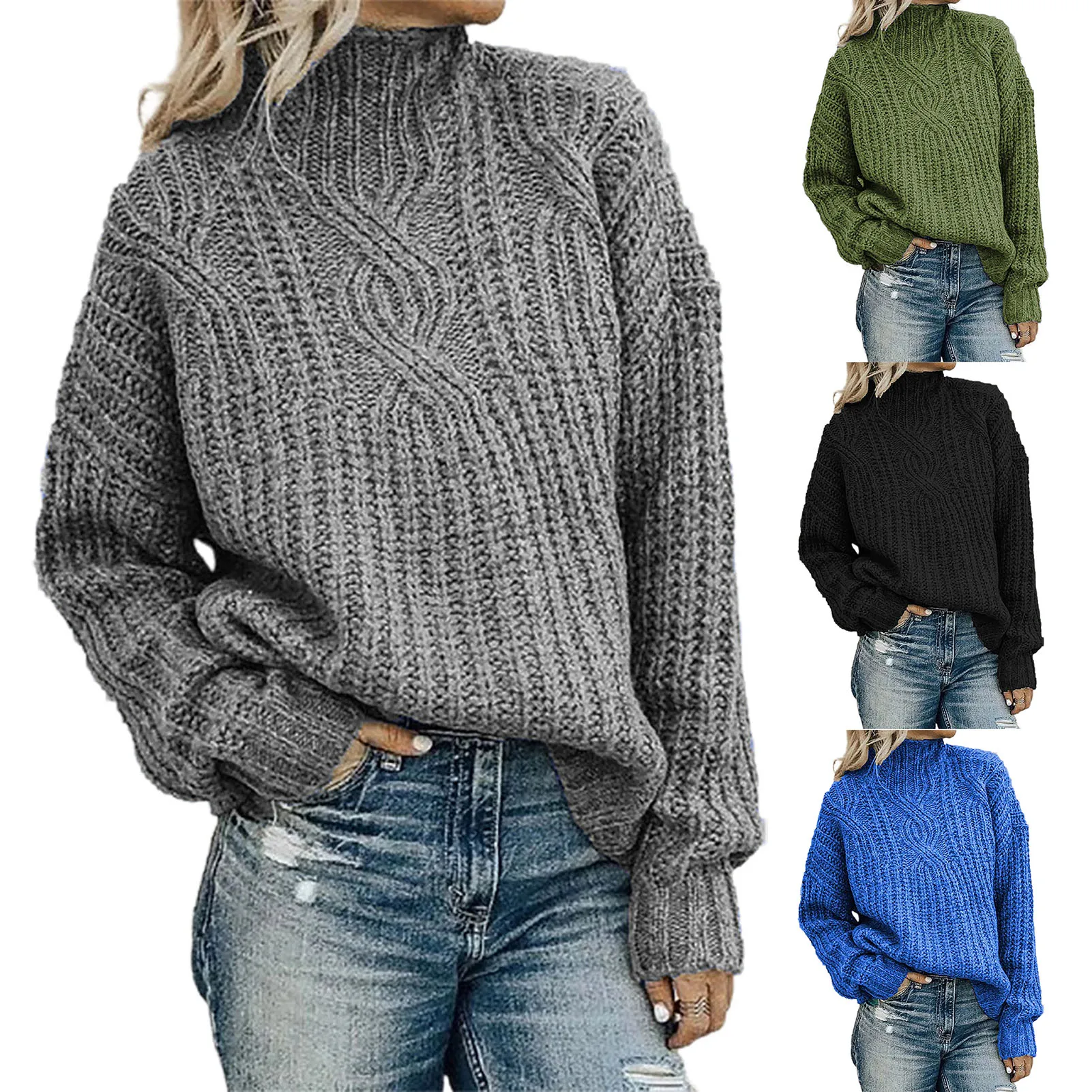 Autumn Winter Women Sweaters 0 Neck Clothing Long Sleeve Cute Knitted Pullover Warm Sweater White Elegant Jumper
Autumn Winter Women Sweaters 0 Neck Clothing Long Sleeve Cute Knitted Pullover Warm Sweater White Elegant Jumper