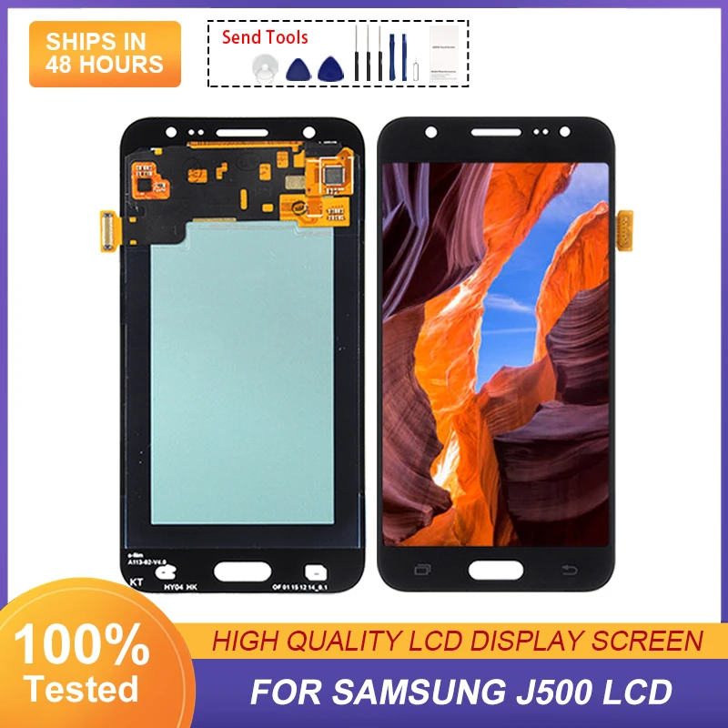 OLED J500 Display For Samsung Galaxy J5 2015 Lcd With Touch Screen Digitizer Replacement J500F J500M Assembly Free Shipping 1Pcs
OLED J500 Display For Samsung Galaxy J5 2015 Lcd With Touch Screen Digitizer Replacement J500F J500M Assembly Free Shipping 1Pcs