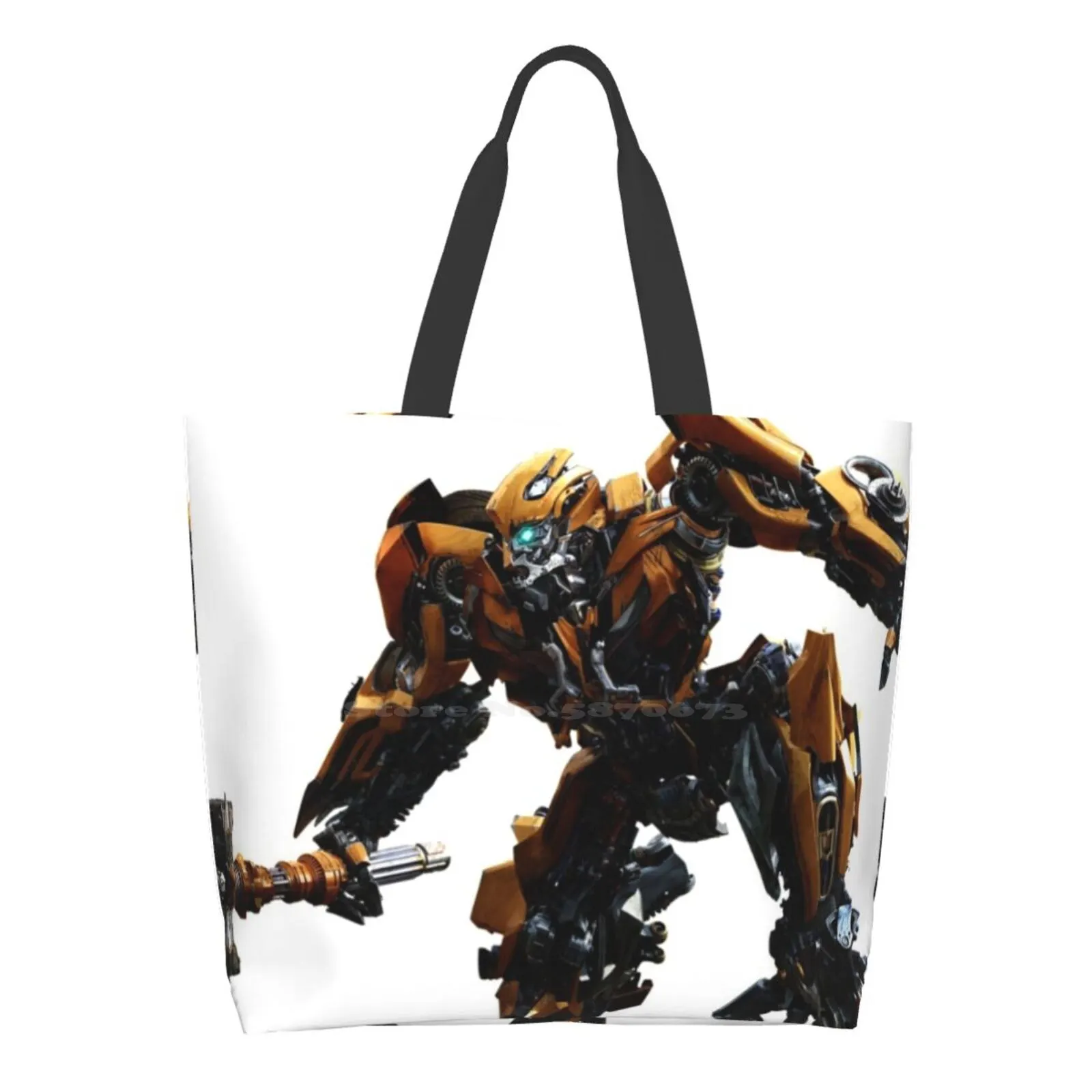 Bumblebee Reusable Shopping Bag Tote Large Size Bumblebee Megan Fox Mark Wahlberg S Orbit Ufo Ancient S Astronaut Space Funny
Bumblebee Reusable Shopping Bag Tote Large Size Bumblebee Megan Fox Mark Wahlberg S Orbit Ufo Ancient S Astronaut Space Funny