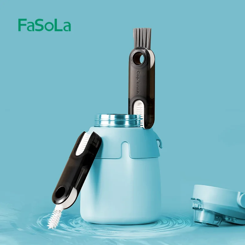 FaSoLa 3 in 1 Multifunctional Cleaning Brush Cup Rim Clean Brush Cup Lid Cleaning Brush Water Bottle Cleaner
FaSoLa 3 in 1 Multifunctional Cleaning Brush Cup Rim Clean Brush Cup Lid Cleaning Brush Water Bottle Cleaner