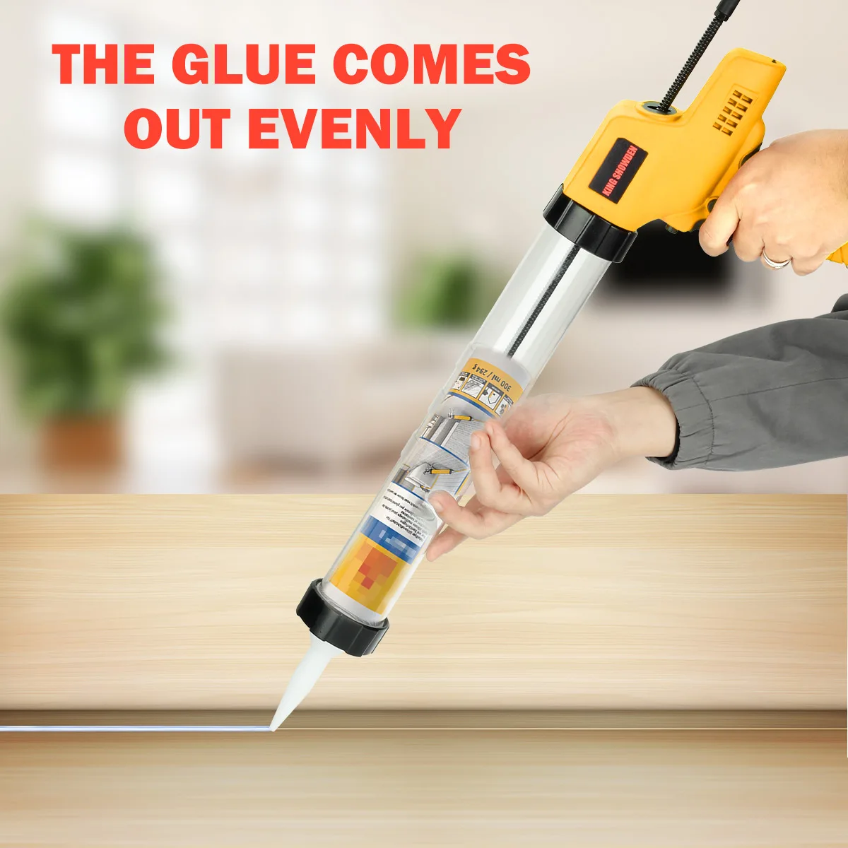 6500N Cordless Electric Glue Gun Multi-function Handheld Electric Caulking Gun Sewing Seams Sealant Glue Gun with 2 Battery
6500N Cordless Electric Glue Gun Multi-function Handheld Electric Caulking Gun Sewing Seams Sealant Glue Gun with 2 Battery